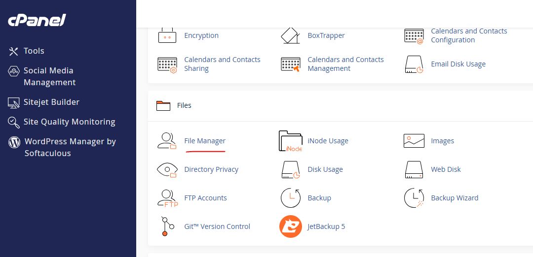 cpanel quản lý host