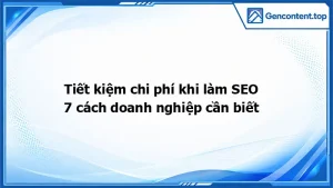 Tiết kiệm chi phí khi làm SEO