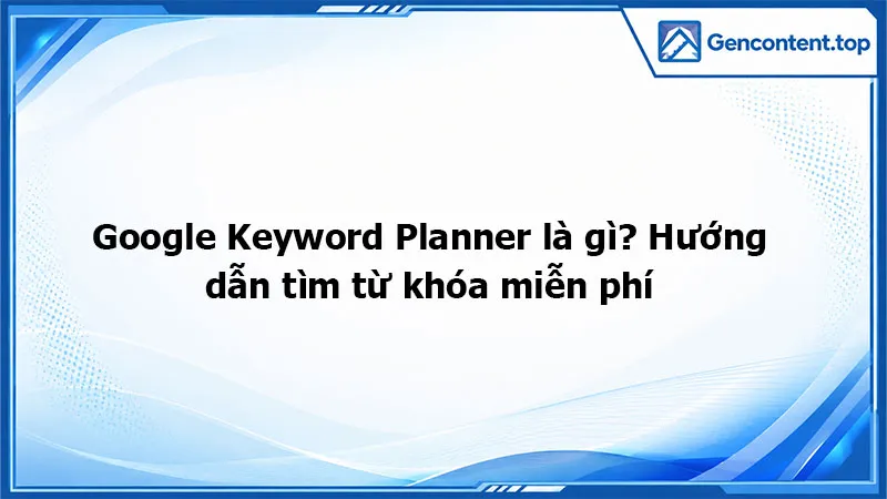 Google Keyword Planner