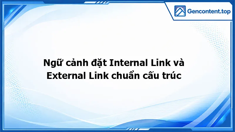 Ngữ cảnh đặt Internal Link